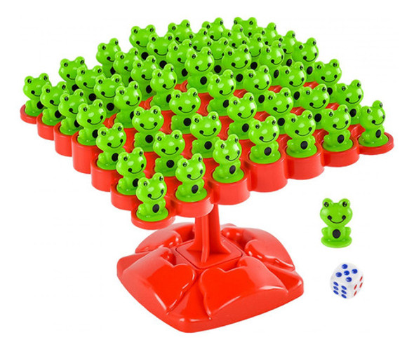 Sapo Equilíbrio Árvore Montessori Brinquedo Inteligência 0