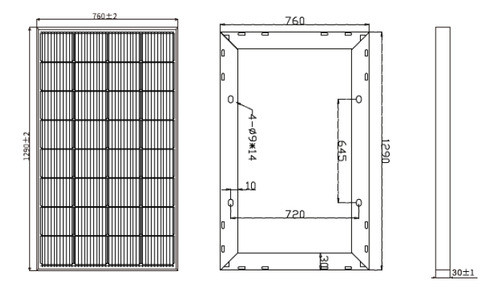 Panel Solar Trisol 200w 12v Perc Alta Eficiencia 11 Barras 1