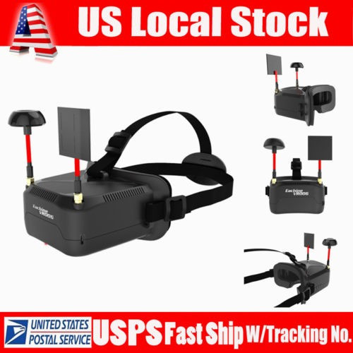 Eachine Vr006 5,8 G 40ch Fpv Gafas Osd Vidrios Mini 3  Hd En 0