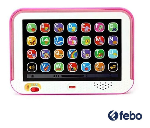 Tablet Fisher Price Aprende El Abecedario En 3 Niveles Febo 1
