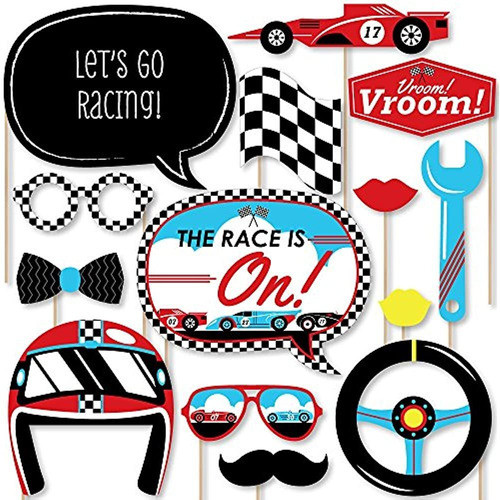 Lets Go Racing Racecar Baby Shower O Coche De Carreras Fiest 0