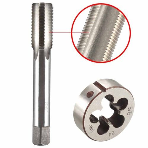 Calidad Hss 5/8 -24 Unef Derecha Rosca Grifo Y Die Set Herra 0