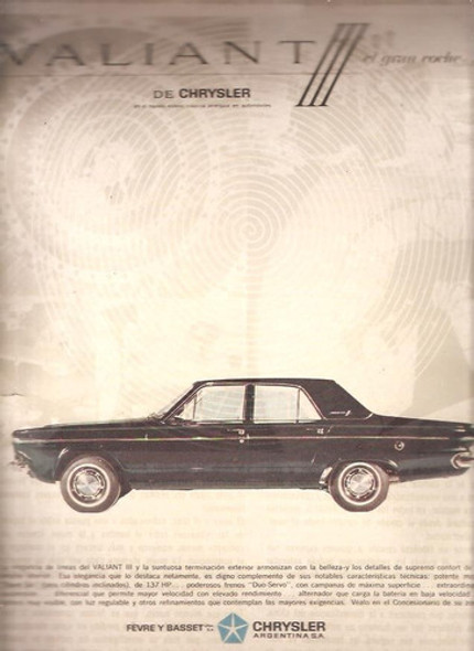 Antigua Publicidad Valiant Iii 2 0