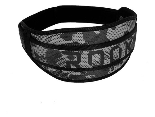 Cinturón Cinto Fuerza Rook Gimnasio Gym Pesas Lumbar Camo Gr 0