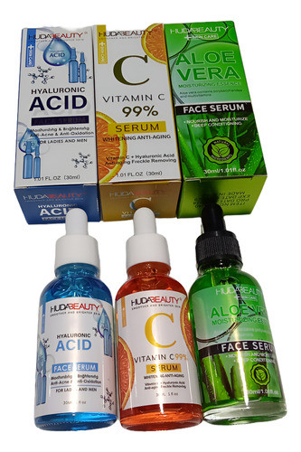 Acido Hialuronico +aloe Vera+ Vitamina C Trio Serum Facial 0