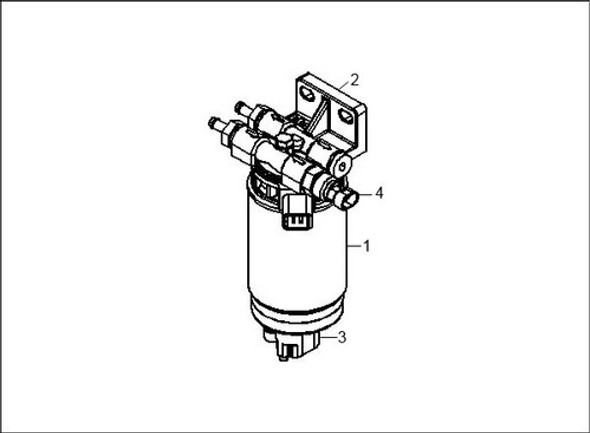 Filtro De Combustible De Jac 1035kt(cabina Nueva) 0