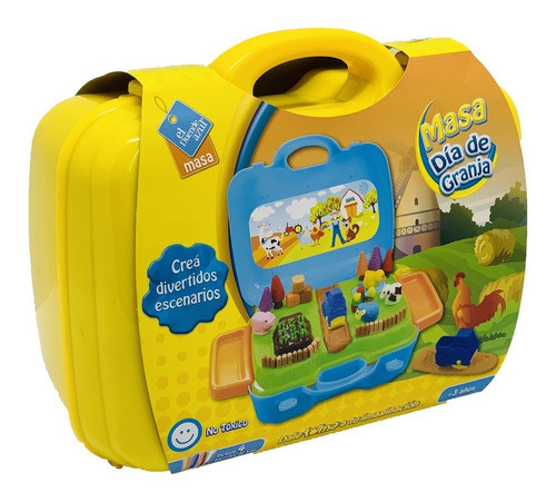 El Duende Azul Masa Maletin Dia De Granja Mt3 6842 Ttm 1