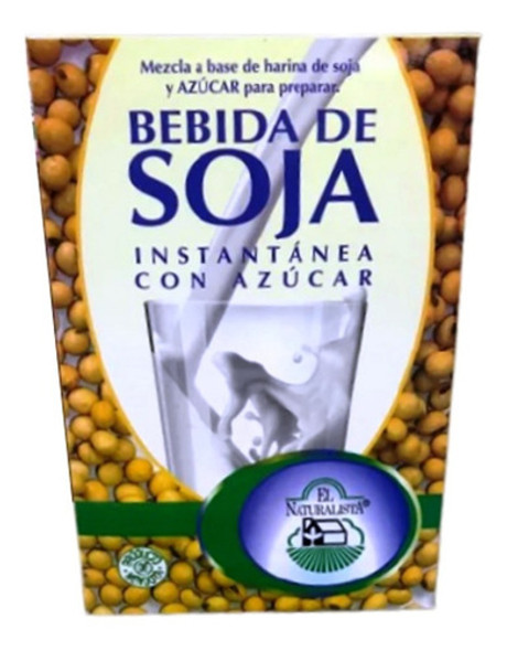 Leche De Soja En Polvo Con Azucar El Naturalista 500gr Dw 0