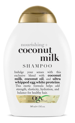 Shampoo Ogx Leche De Coco 385ml 0