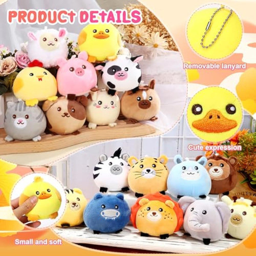 Halloscume 18 Piezas De Animales De Peluche De 1