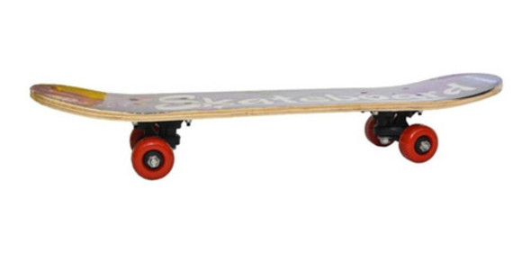 Patineta Skate 4 Ruedas 60x15 Cm $hc 0