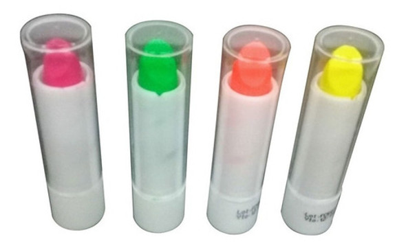 5 Lapiz Labiales Fluo Cotillon 1