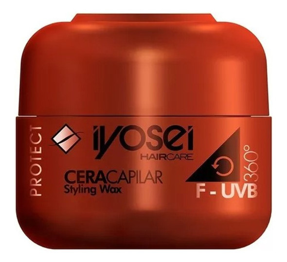 Cera Capilar Iyosei Filtro Uvb X 50g -kit X 6 U 1