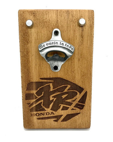 Destapador De Cerveza De Pared Con Imán Honda Xr 0