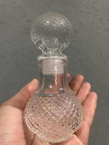 Perfumero De Vidrio Con Tapón 0