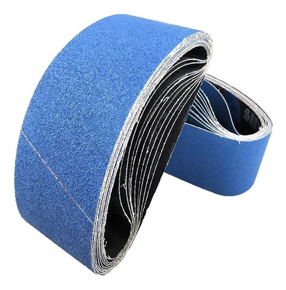 Set 3 Lija Banda 75x533 Grano 36 Zirconio 0 Set 3 Lija Banda 75x533 Grano 36 Zirconio 0