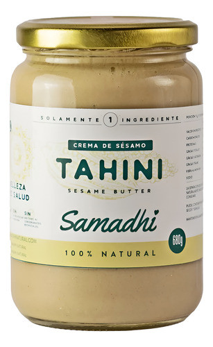 Crema De Sesamo Tahini Samadhi 680g - Graviola 0