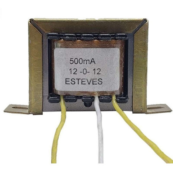 Transformador Trafo 12+12vac 500mah Bivolt 110v/220v P/ 12v 0