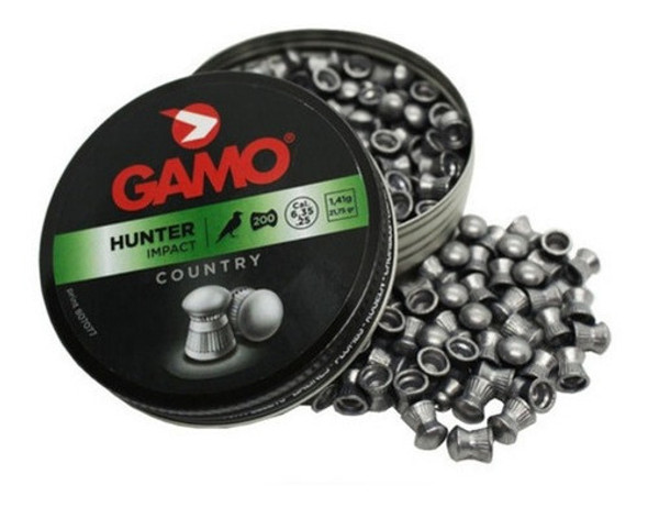 Chumbinho Gamo Hunter Impacto Country 6.35mm 200un 0 Chumbinho Gamo Hunter Impacto Country 6.35mm 200un 0