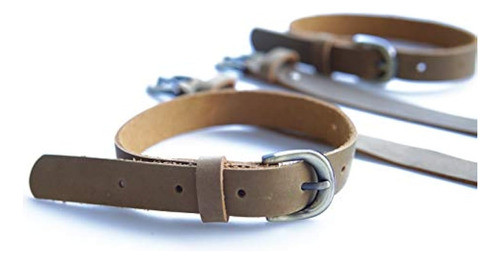 Correas De Estribo De Cuero Genuino (paquete De 4) 0