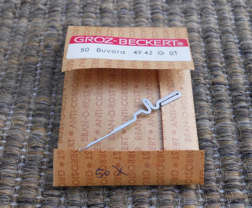 Agujas Textiles Groz Beckert 50 Buvara 49.42 G 01 0