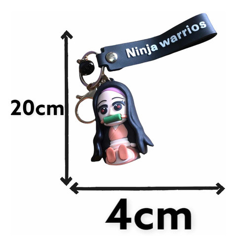 Llavero Nezuko Kamado Manga Demon Slayer Figura Souvenir Y++ 0