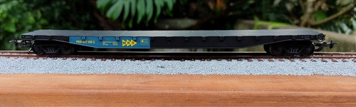 Jr - Vagón Chata De 60 Pies De Largo Nueva Esc H0 Mrs Brasil 0