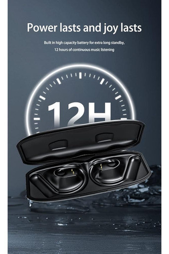 Micool Open Ear Headphones, Open Ear Bone Earbuds Wireless B 1