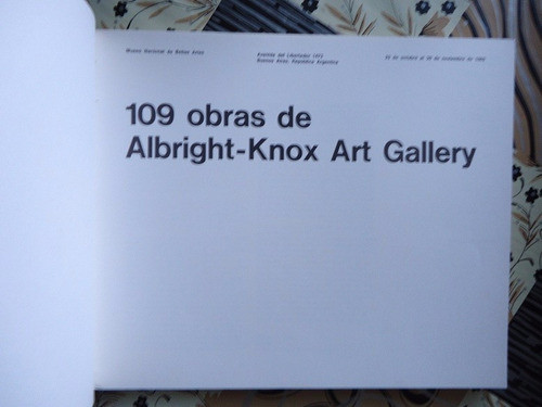 Catálogo Museo De Bellas Artes-1969 Albright-knox Art Galler 1