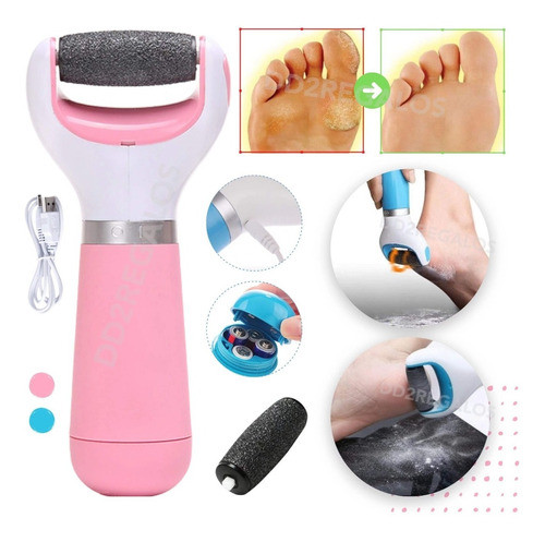 Exfoliador Pies Lima Electronica Callos Durezas Cable Usb 1