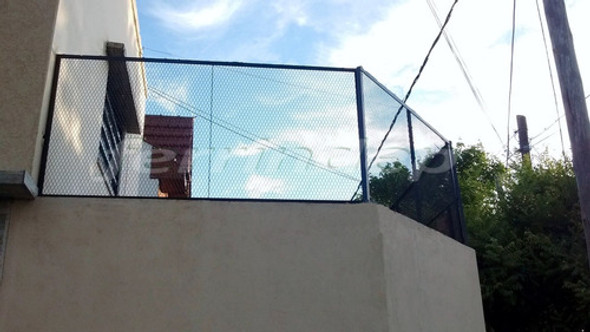 Malla Metálica Romboidal Desplegado 18x40mm 1,20 X 7mts 2mm 1