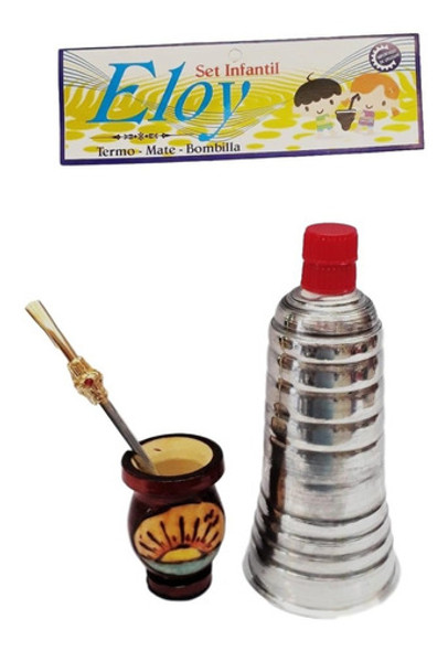 Set De Mate Infantil Para Niños. Mate, Termo Y Bombilla 0 Set De Mate Infantil Para Niños. Mate, Termo Y Bombilla 0