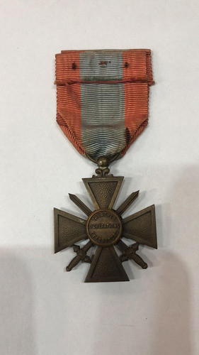Medalla Cruz De Guerra T.o.e. Francia Z4909 Milouhobbies 1