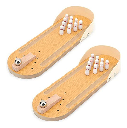 Suwimut Paquete De 2 Mini Juego De Bolos, Juego De 0
