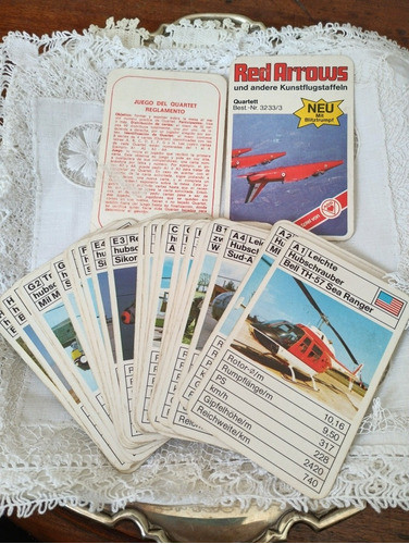 Cartas Red Arrows De Helicópteros 1