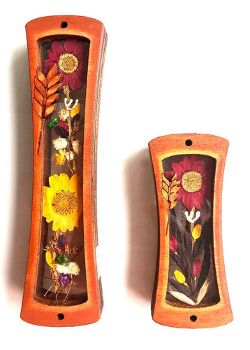 Mezuzá De Madera Artesanal 10 Y 15 Cm 0