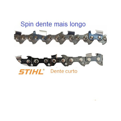 Corrente Motosserra 26 Dentes 3/8 1,3mm Husqvarna 120/125 1