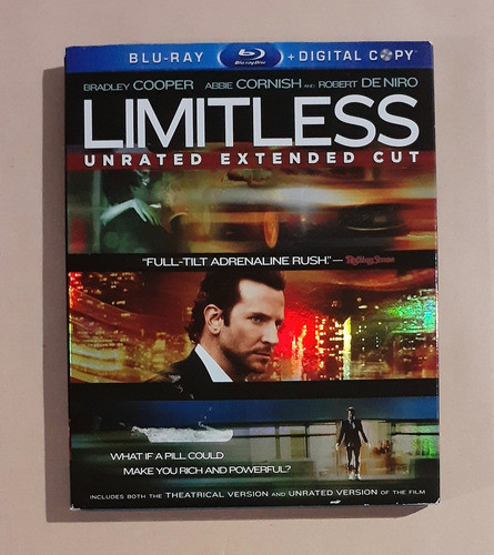 Limitless ( Sin Límites ) 2 Discos/slipc - Blu-ray Original 0