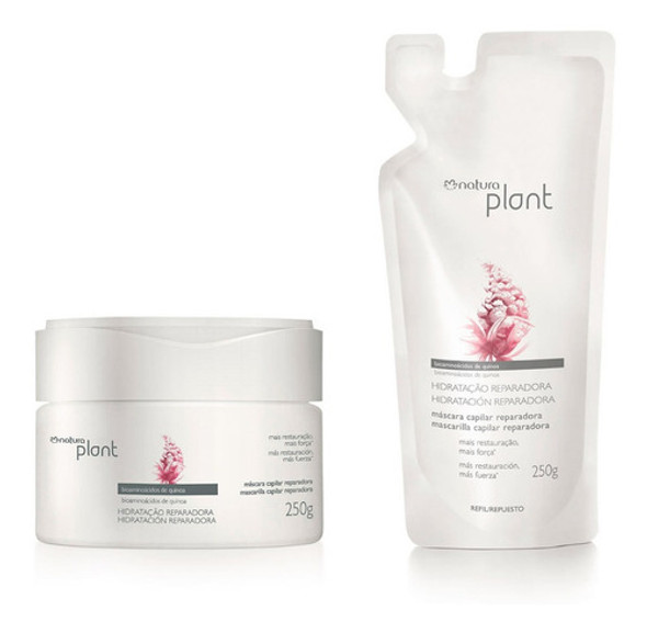 Repuesto Mascara Hidratación Reparadora Plant-250ml Natura 1