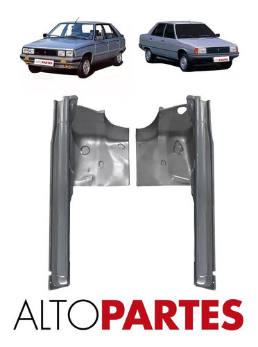 Kit Pisos Delanteros Zocalos Renault R 9 / R 11 Combo 1