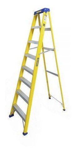 Escalera Tijera De Fibra 7 Esc 2.5mt Surtek - Ynter Industri 0