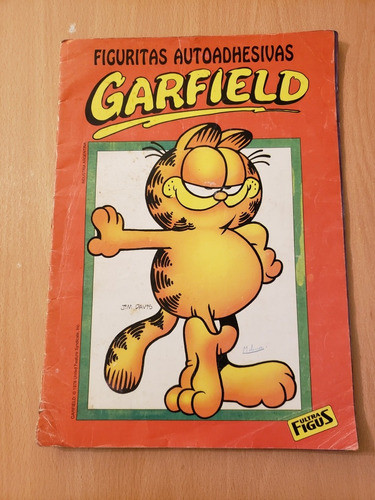 Album De Figuritas Garfield Ultra Figus 164 Pegadas 1989 0