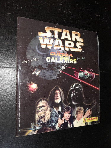Album Figuritas Star Wars.la Guerra De Las Galaxias.panini 0