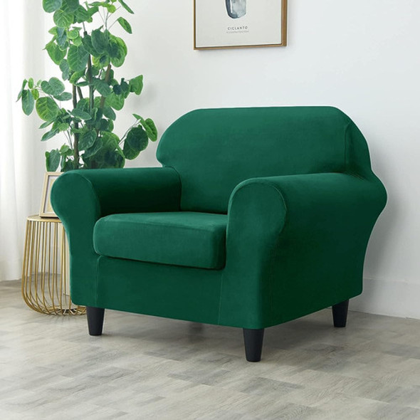 Henbula Stretch Chair Sofá Fundas, Gruesas Fundas De Terciop 1