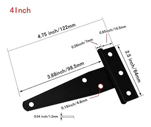 T Y B Tstrap Shed Bisagra Puerta Corredera Bisagra Puerta Gr 0