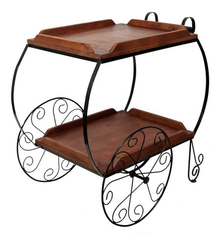 Carrinho Móvel Adega Apartamento Chique Decorações Promoção 0