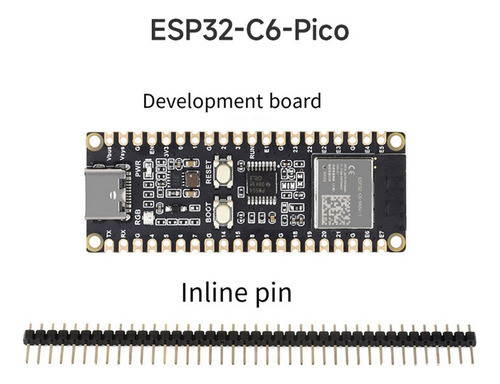 Esp32-c6- Placa De Desenvolvimento Wifi 6 Microcontrolador E 1
