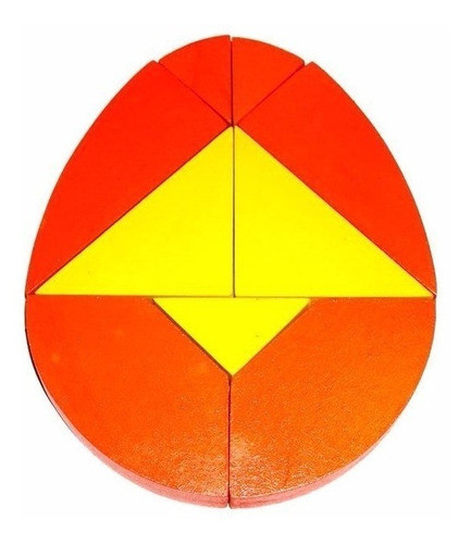Tangram Avegram Huevo Mágico Juego De Ingenio Madera Didácti 1