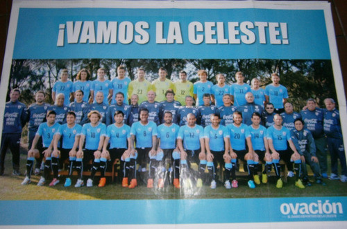 Super Poster Vamos La Celeste Mundial Rusia 2018 0