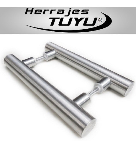 Manijon Doble Acero Inoxidable Barral Casa 38 X 1000 Premium 1